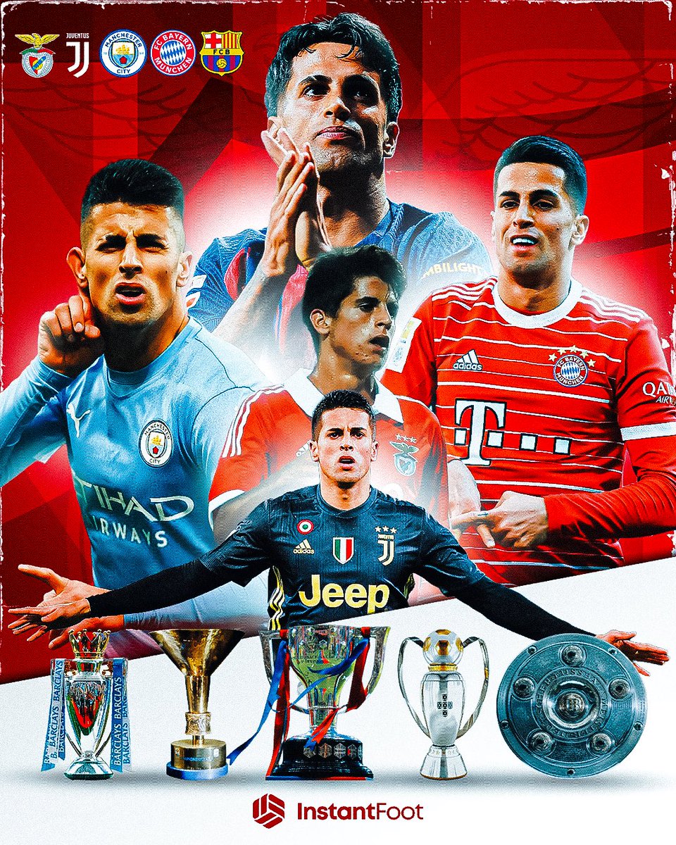 🚨🚨𝗝𝗢𝗔𝗢 𝗖𝗔𝗡𝗖𝗘𝗟𝗢 𝗗𝗔𝗡𝗦 𝗟𝗔 𝗟𝗘́𝗚𝗘𝗡𝗗𝗘 !!! 🌟🇵🇹🏆

Le défenseur portugais a remporté : 

🏆 La Liga 🇪🇸
🏆 La Premier League 🏴󠁧󠁢󠁥󠁮󠁧󠁿
🏆 La Bundesliga 🇩🇪
🏆 La Serie A 🇮🇹
🏆 La Liga Portugal 🇵🇹 

UNE PERFORMANCE HISTORIQUE !!! 🤩👏🏽

C’EST JUSTE INCROYABLE.