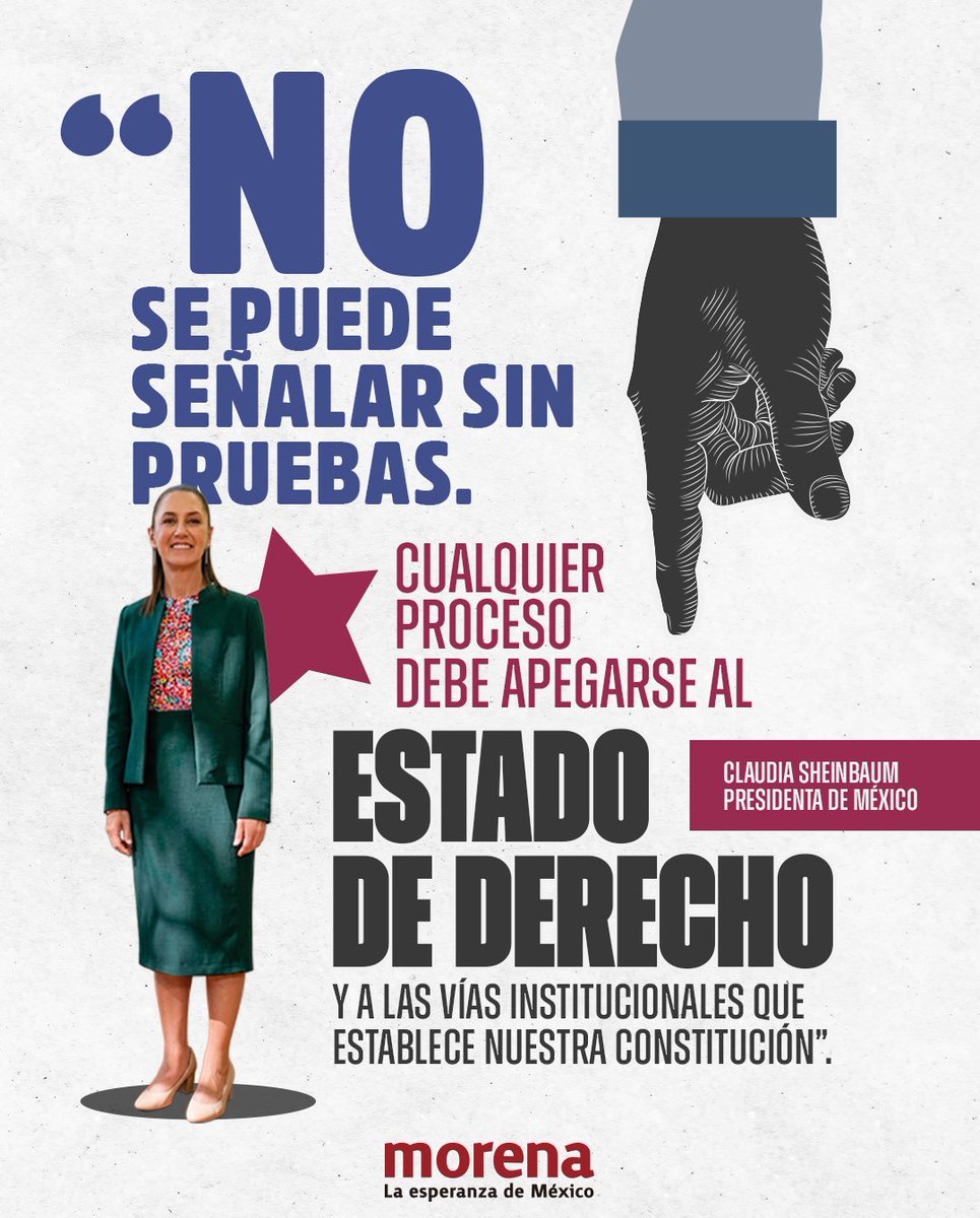 Morena tweet media