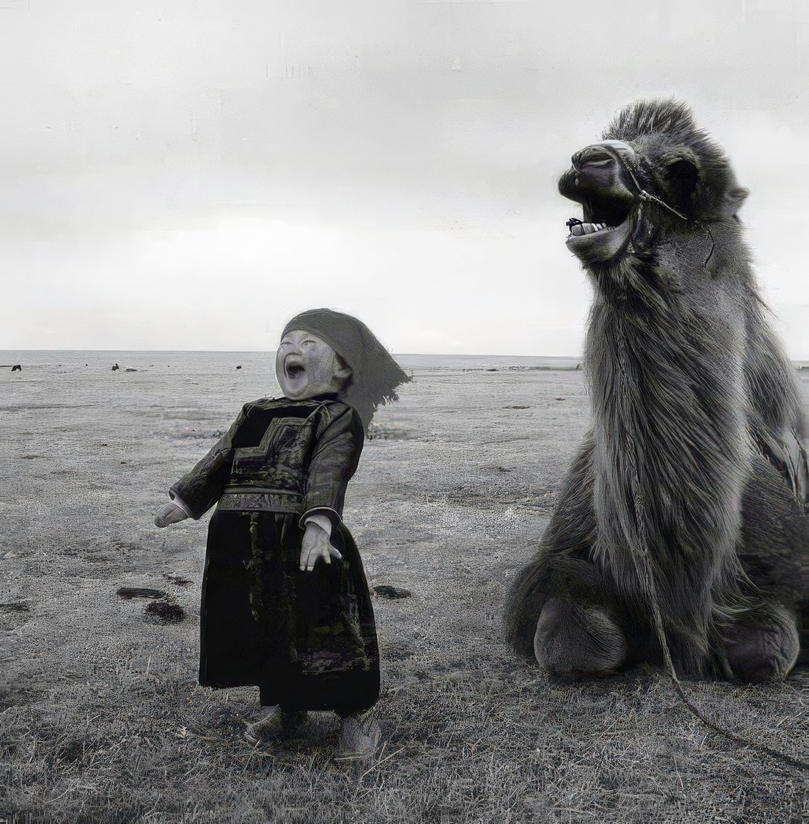 Inner Mongolian Child by Han Chengli