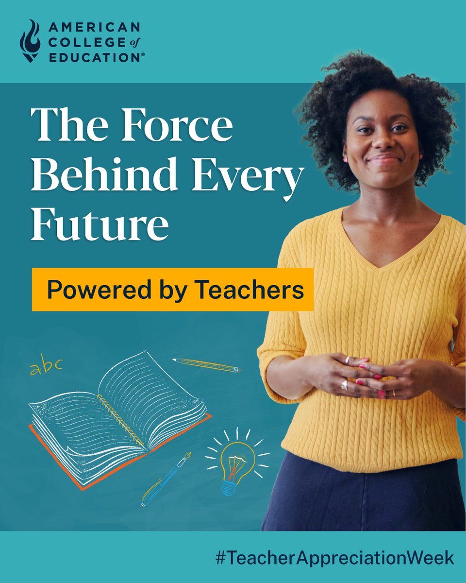 American College of Education tweet media
