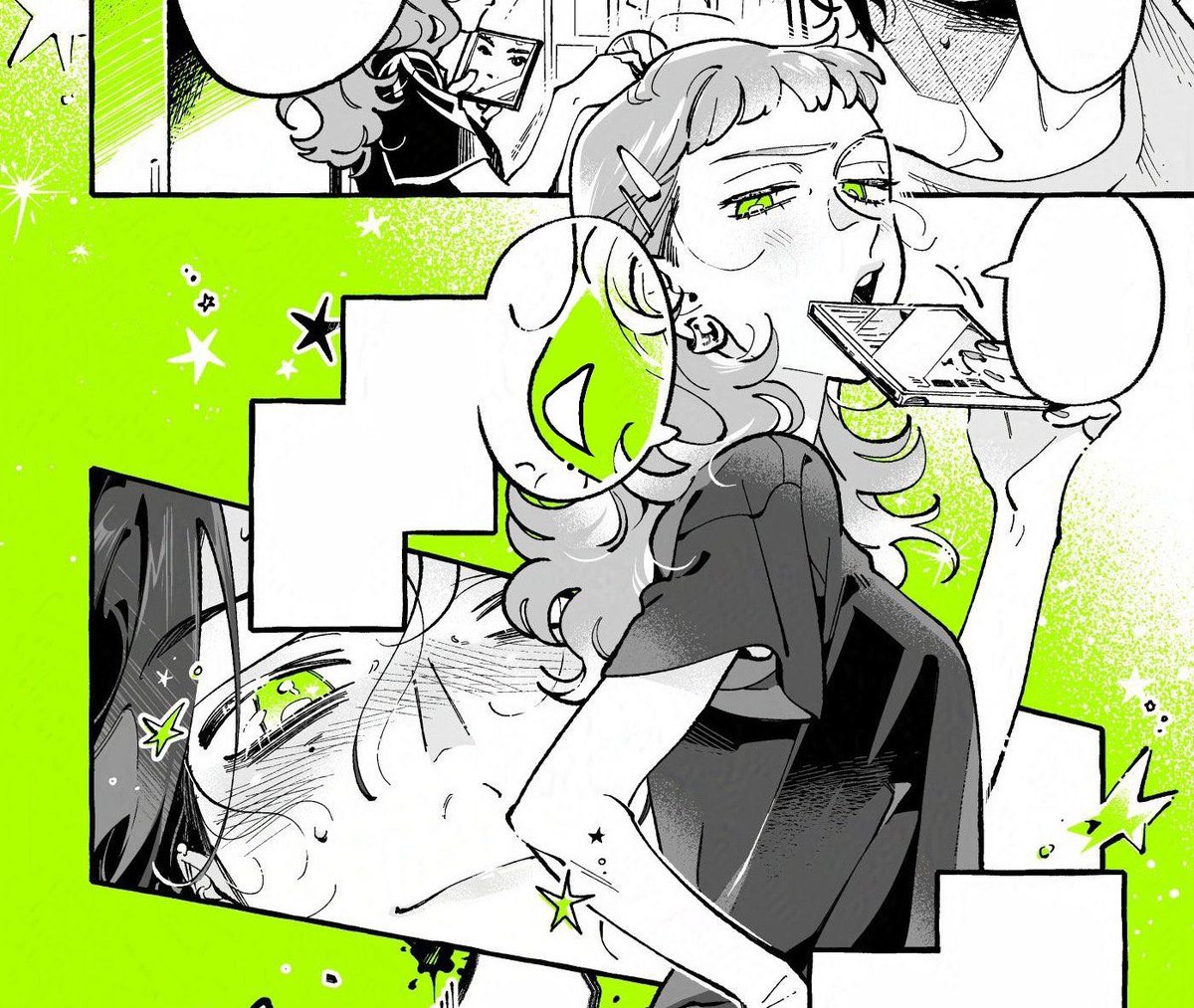 sogiveemhellkid's tweet photo. (she also wants one more kiss)

it’s pretty touching due to the fact that mitsuki usually seems to be very closed and a bit cold maybe and independent but its not true and as it was at ch 161 deeply inside she is soooo needy for love and warmth https://t.co/WzS7sjtKcU