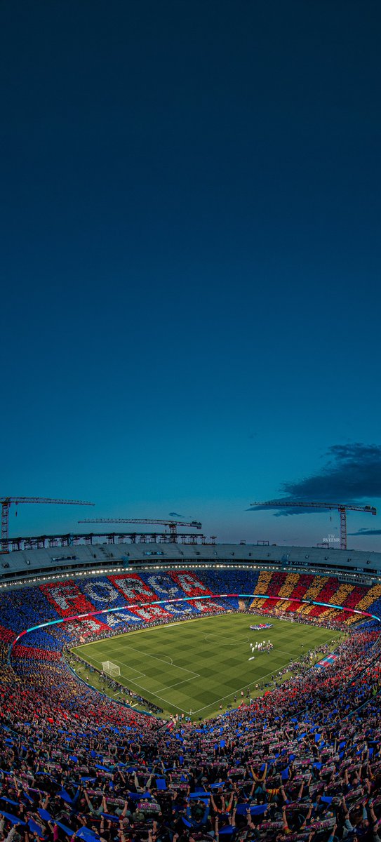 Rveenr's tweet photo. ⁴ᵏ BARCELONA TIFO 🌠✨ https://t.co/PIXGB58wcp