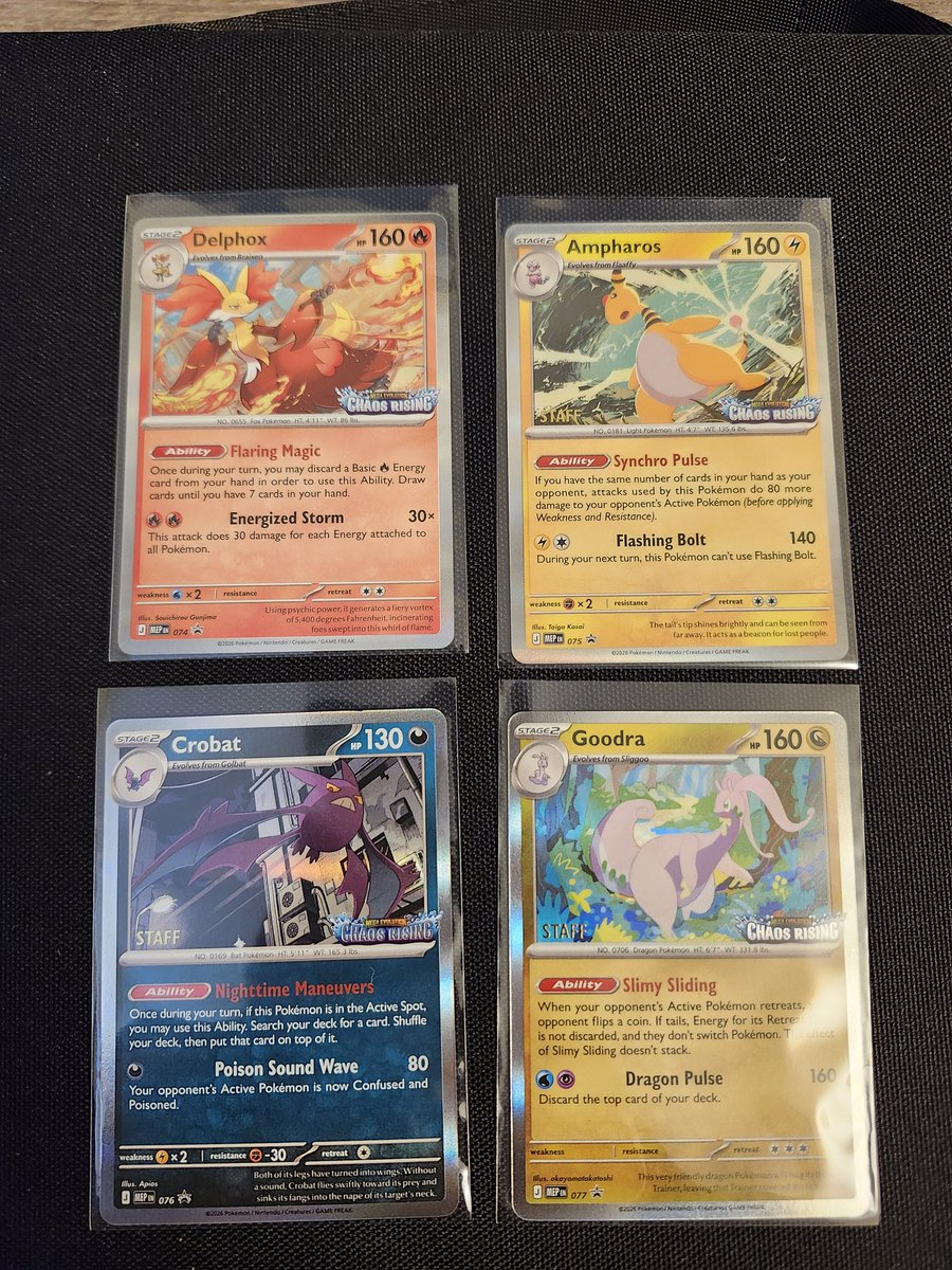 CouplePoke's tweet photo. One of the many  perks of running a Pokemon League! Which card is your favorite? https://t.co/cIGJTK2ya1