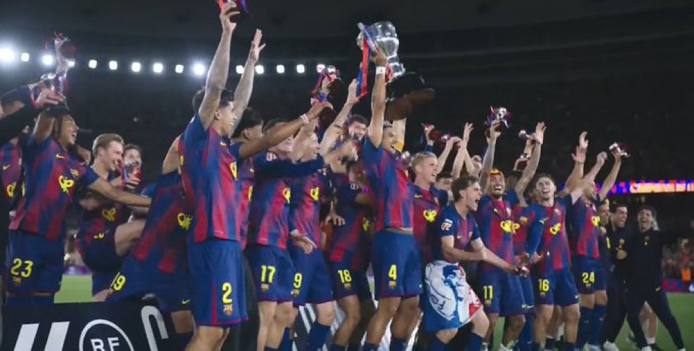 BarcaFRNews's tweet photo. LE BARÇA SOULÈVE SON TITRE DE CHAMPION !!!!

29 🏆🏆🏆🏆🏆🏆🏆🏆🏆🏆🏆🏆🏆🏆🏆🏆🏆🏆🏆🏆🏆🏆🏆🏆🏆🏆🏆🏆🏆 https://t.co/W4fctql4w7