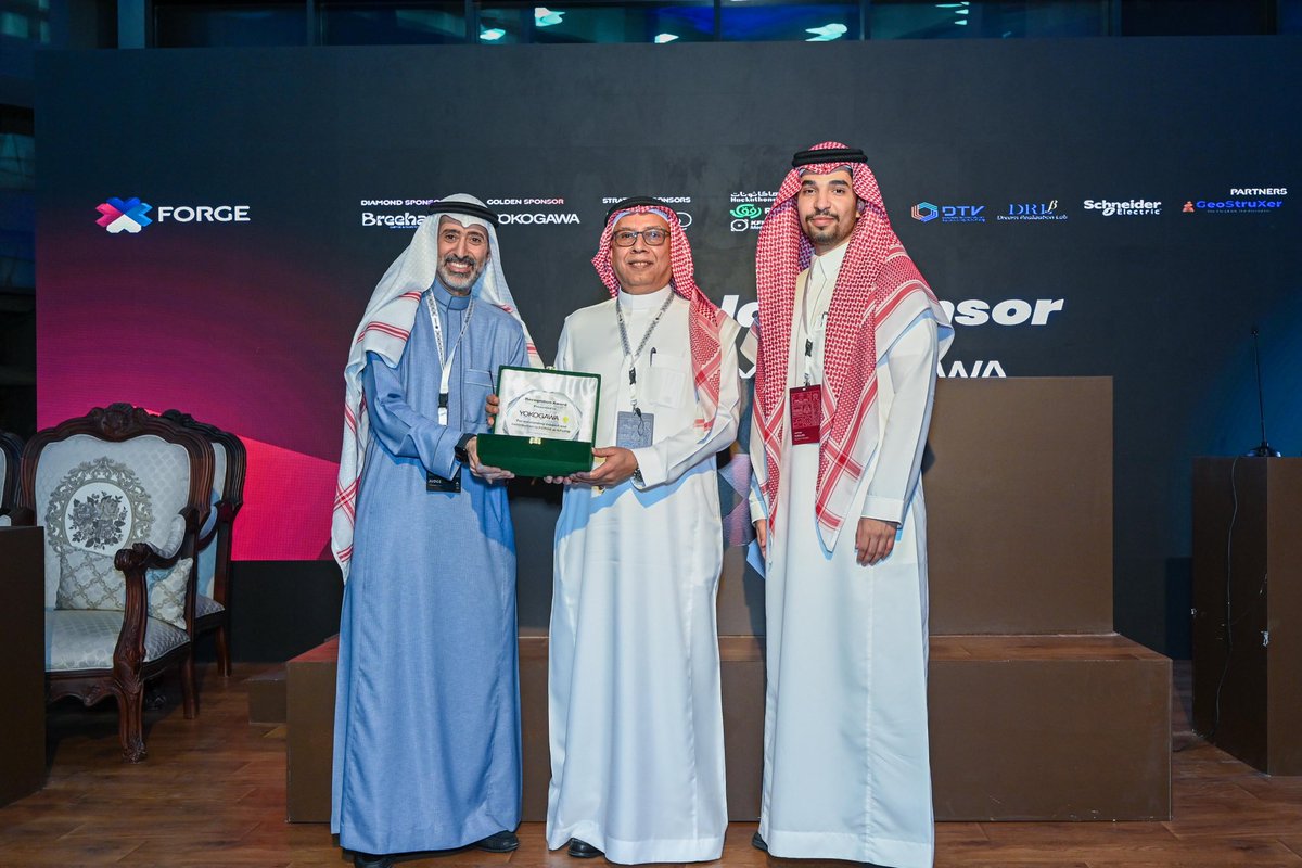 FORGEKFUPM's tweet photo. A sincere thank you to @Yokogawa , our Gold Sponsor, for supporting FORGE and contributing to the success of this experience.

We truly appreciate your trust and support. https://t.co/OQ9TVcmFZ2