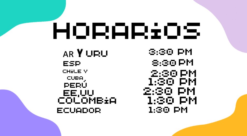facu23rerexddd's tweet photo. aca dejo los horarios https://t.co/EanVRlGmFi
