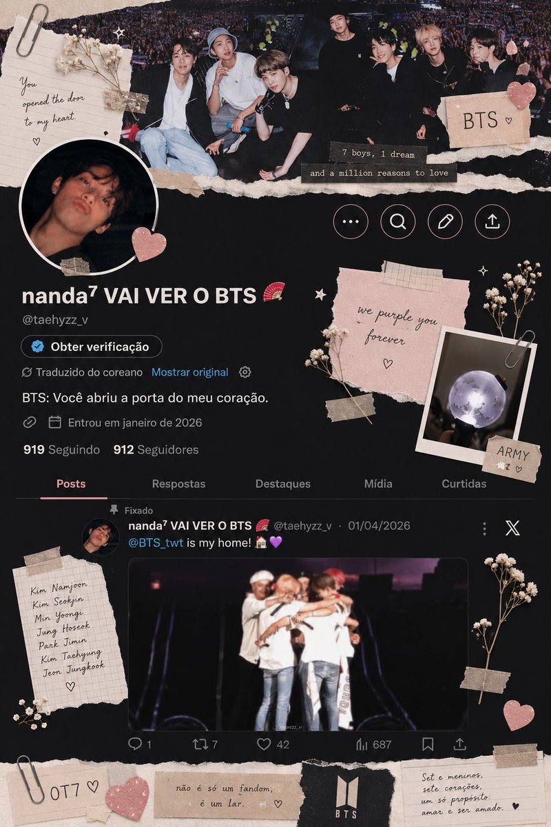nanda⁷ VAI VER O BTS 🪭 tweet media