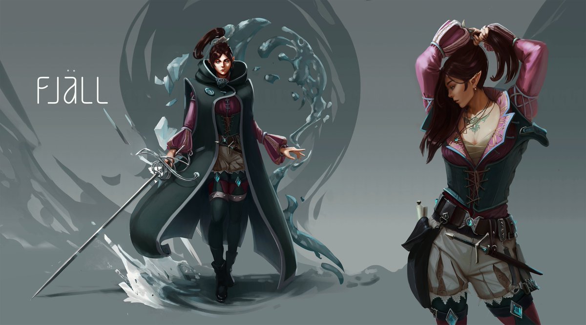 WabbitWhy's tweet photo. long time no posts, OC concept for #dnd https://t.co/h9wRe2ANtQ