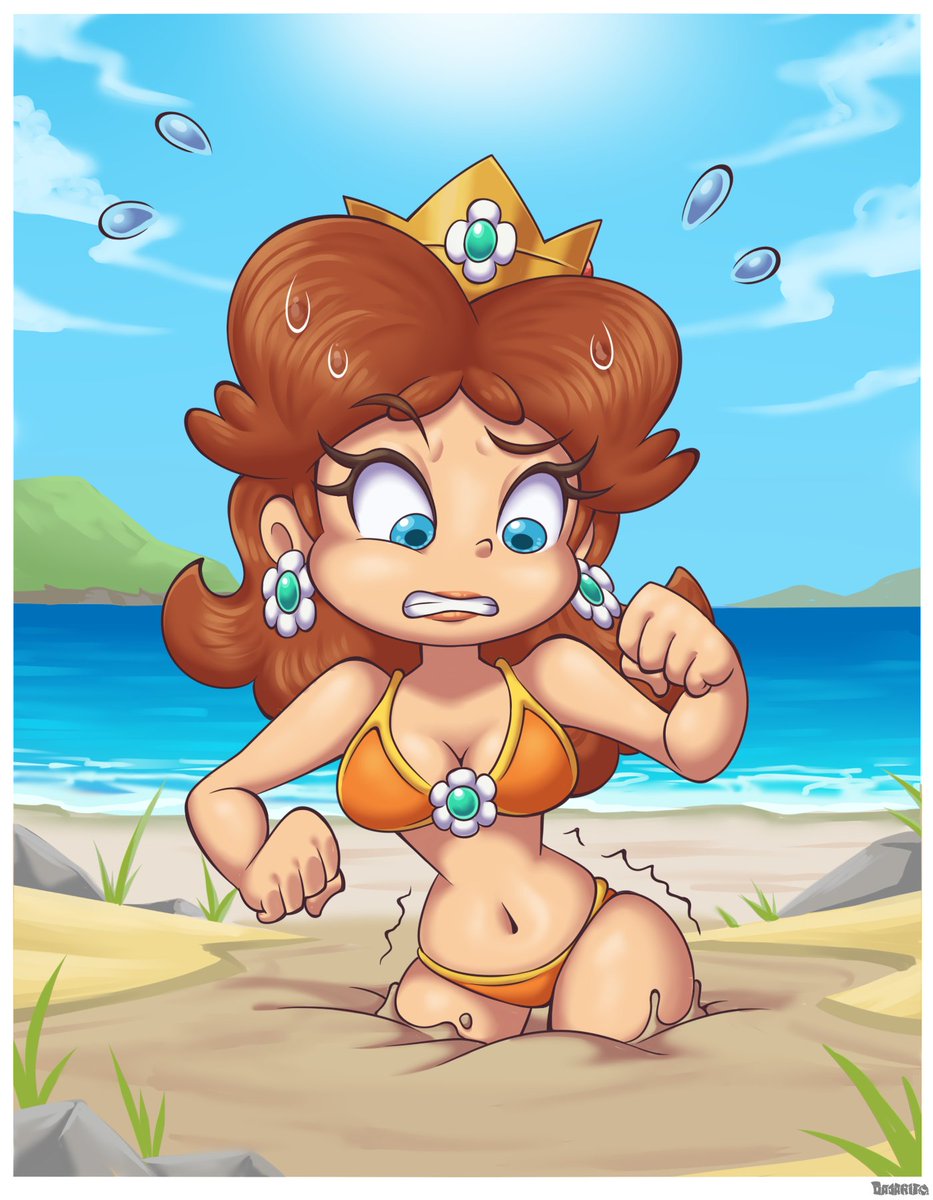 Daisy様♡専用 RT @Qajarito: Daisy's Summer Stroll~ [Part 2] 🌼🏖️ (Comm