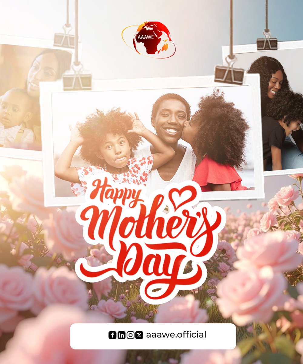 AAAWE198's tweet photo. At AAAWE, we know that behind every great story, there’s often a mother’s quiet sacrifice and endless support. Today, we celebrate you, not just as caregivers, but as leaders, multitaskers, and inspirations. #HappyMothersDay #aaawe #WomenWhoInspire https://t.co/Y0O1jK6keY