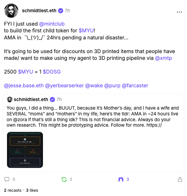 Mint Club tweet media