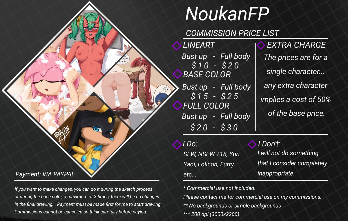 NoukanFP 🔞 (OPEN COMMISSIONS) tweet media
