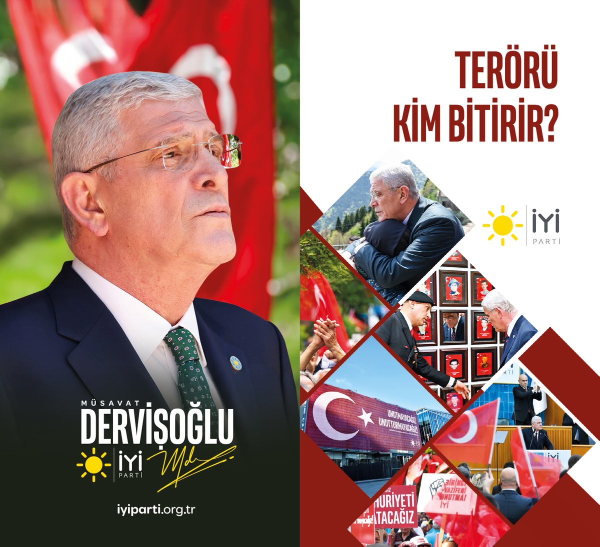 Türkiye’nin huzuru, güvenliği ve milli bütünlüğü siyaset üstü bir meseledir.

Terörle mücadele; tavizle değil, kararlı devlet anlayışıyla yürütülmelidir. 

Güçlü Türkiye; huzurlu şehirler, güvenli sokaklar ve ortak milli bilinçle mümkündür. 🇹🇷

#Türkiye #İstanbul #İYİParti