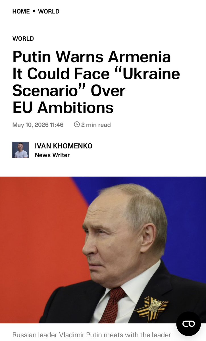 Putler is winning so much in Ukraine, he wants to keep on winning in other countries….