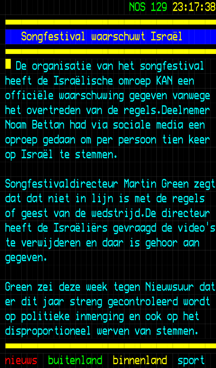 Een echte Jodenstreek!#Songfestival