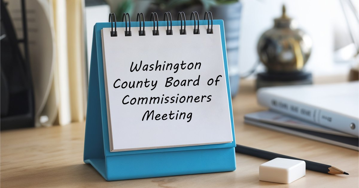 WashingtonCoMN's tweet photo. The Washington County Board of Commissioners will meet Tuesday 9 a.m. for a board meeting.

See the agenda: https://t.co/dbb0yBBEpI
Watch the livestream: https://t.co/Ctswj8lVgm https://t.co/QRE7YK3ftF