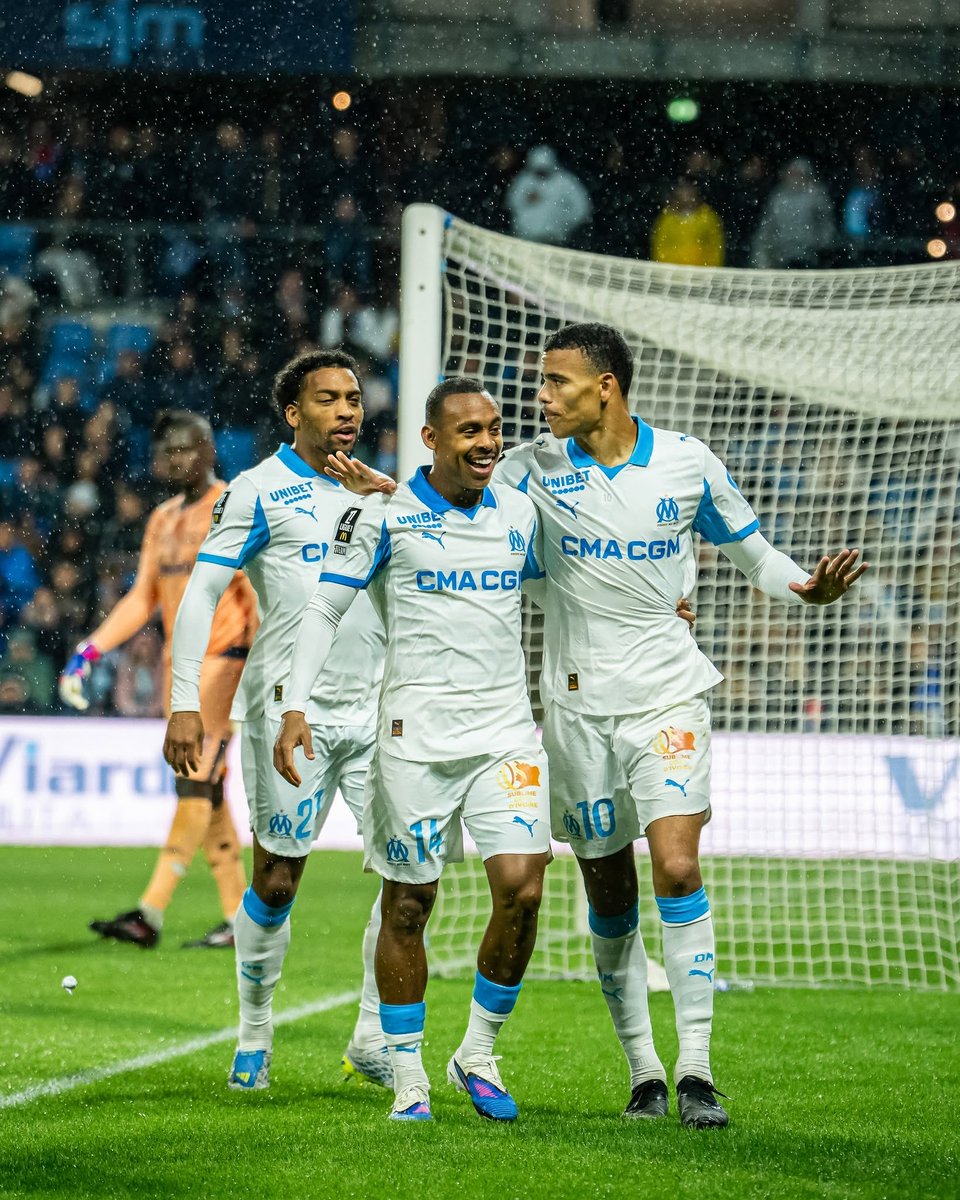🎙️Mason Greenwood : « Ma célébration était pour ce qui est sorti dans la presse. Le coach est un bon gars, je crois en lui, il croit en moi. C’est une très belle expérience d’être ici, les supporters sont exceptionnels. On veut bien finir la saison, il faudra arriver à 100%