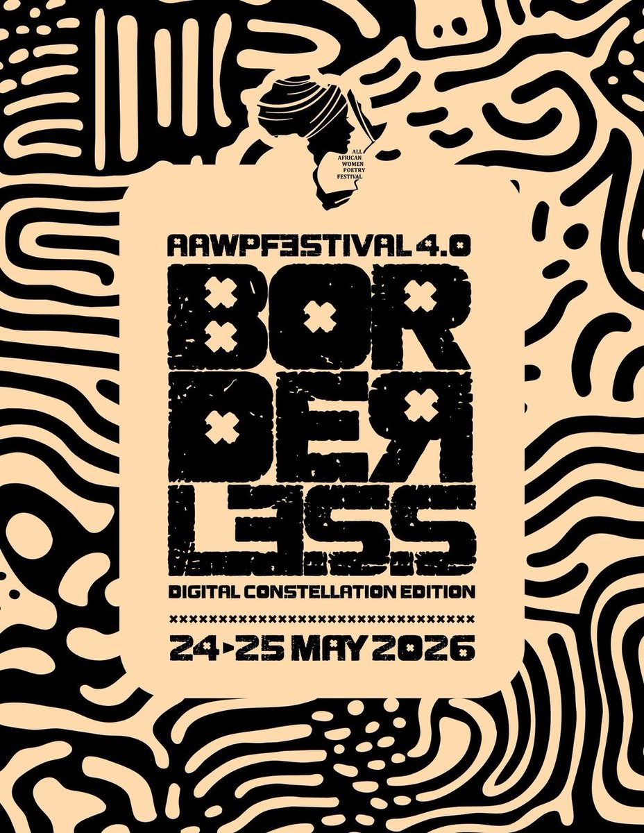 writersPG's tweet photo. AAWPF returns!
The All African Women Poetry Festival
returns for another soul-stirring edition themed BORDERLESS! 

The festival is gathering a constellation of African women poets and creative voices to meet you right where you are. https://t.co/EcF4A4hlbN