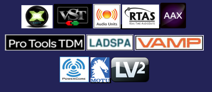 syntheway's tweet photo. Audio Plug-in Architectures👉 https://t.co/l0cmu3lXQJ Virtual Studio Technology, Audio Units, Real Time AudioSuite, Avid Audio eXtension, TDM, LADSPA, DSSI, LV2, DirectX plugin, VAMP https://t.co/wf5vEceCqN