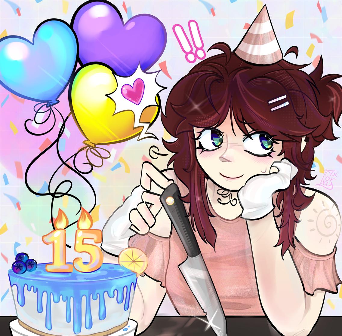 NXORXY's tweet photo. ITS MY BIRTHDAY!!! 🎉💕✨
#bday #fypシ゚ #artist #niceday #X #artwork #bdayartist https://t.co/dXpQORIRBU