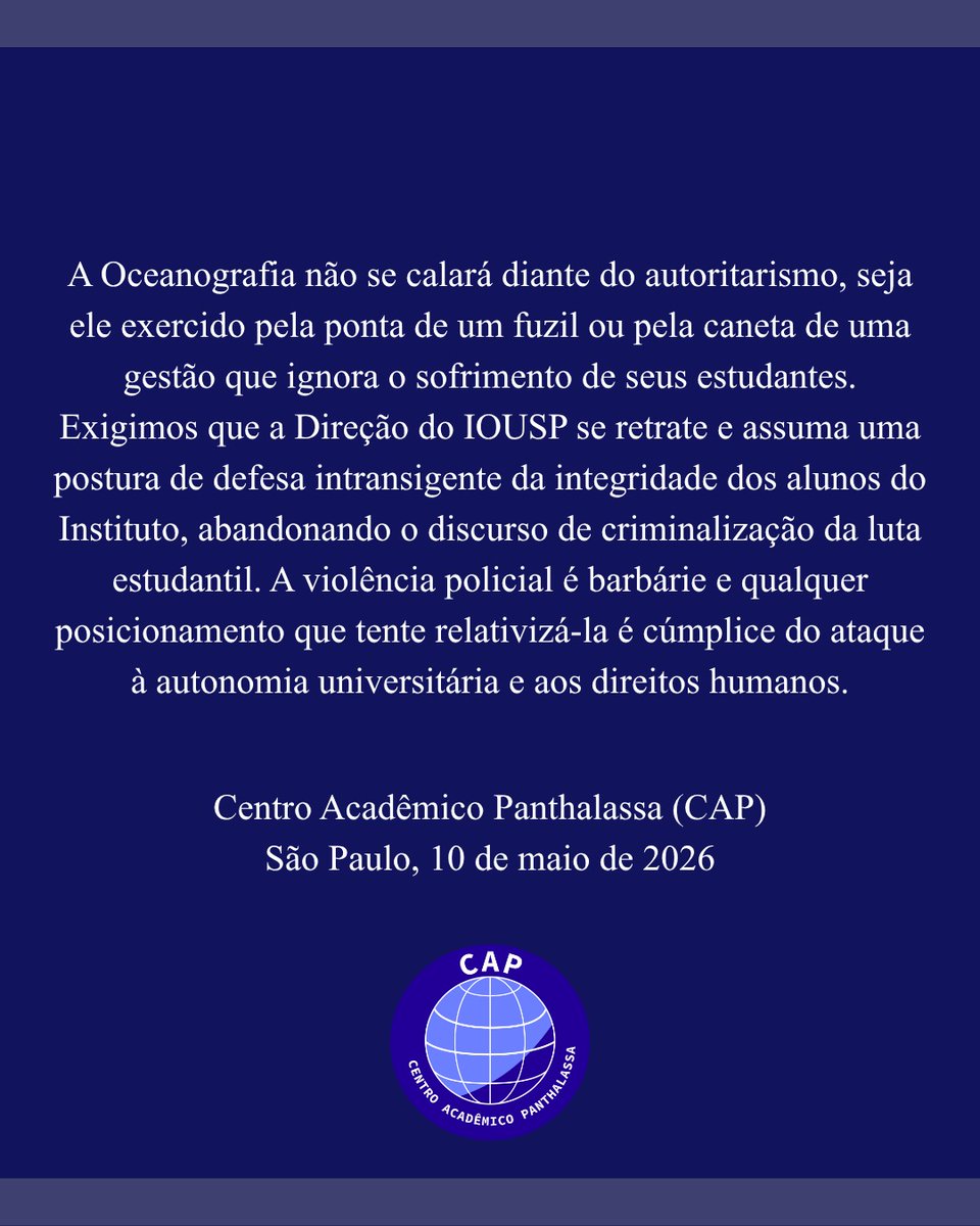 Centro Acadêmico Panthalassa tweet media
