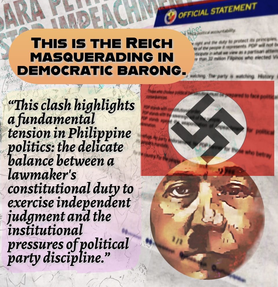 joel_gregorio's tweet photo. Today, it’s hard to see through the thick layer of prostituted principles & core values, the corrupted integrity & ethical standards, after the party was ‘hijacked’ by Duterte & Cusi from Nene Pimentel, a hero who fought the dictatorship.
#DuterteTyranny
#PDPLaban https://t.co/03tQgspX7N