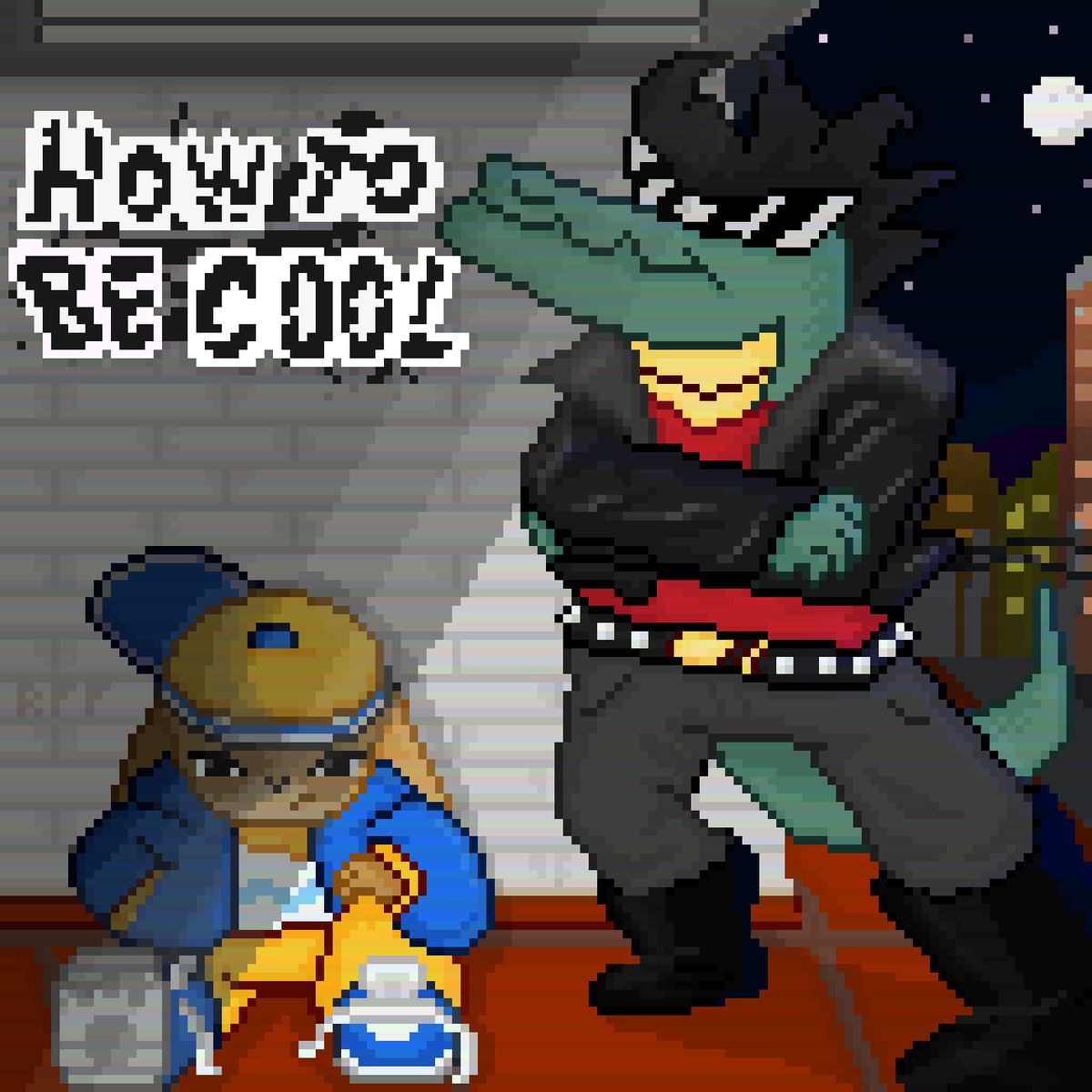 RRaffaelRocha02's tweet photo. 💀HOW TO BE COOL 🛹 - Farming aura at night... for some reason...

#pixelart #how2becool https://t.co/deU0tuDxwm