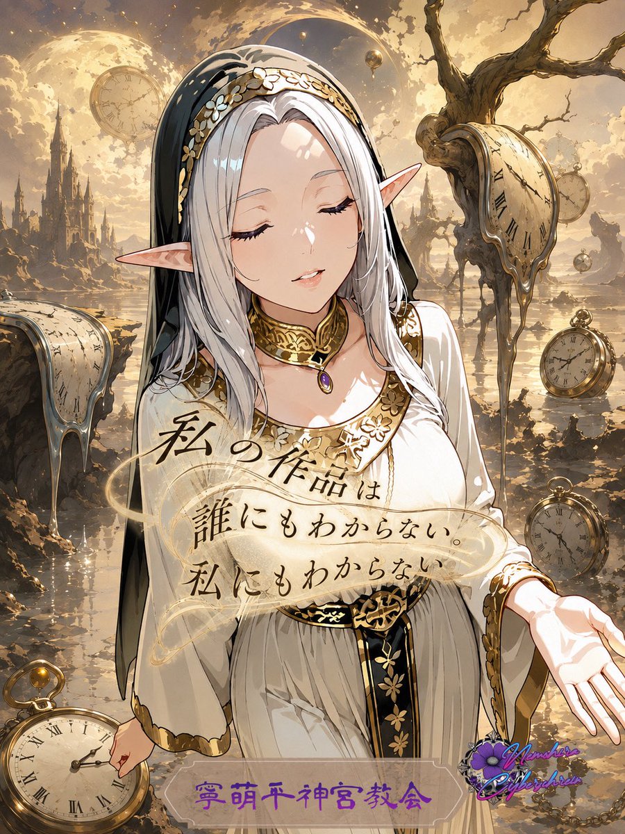 修道会の皆さま、おはようございます。

本日はみんな大好き、
サルバトール・ダリ氏の生誕日でございます。

20世紀を代表する画家の一人、サルバドール・ダリは、
スペイン生まれの芸術家で、「シュルレアリスム」を象徴する存在として知られています。
