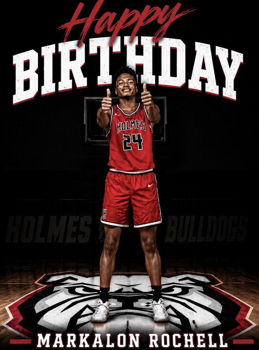 HolmesMBB's tweet photo. 🎉Bulldog Nation, help us wish Markalon Rochell a Happy Birthday! #WeDogs🐶 https://t.co/qPxvWGgKCl