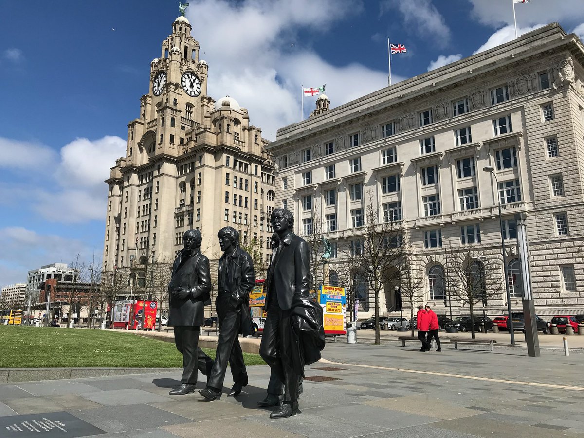 zingtours's tweet photo. Beatling about in Liverpool with the Beatles celebrities ! https://t.co/K4HMjpbK4T https://t.co/MXI73K3dj6
