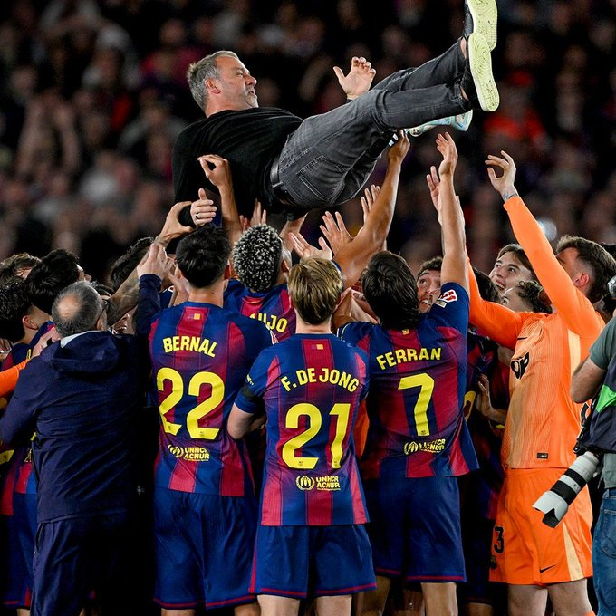 2023 - Campeones de liga contra el Espanyol.
2025 - Campeones de liga contra el Espanyol.
2026 - Campeones de liga contra el Madrid.