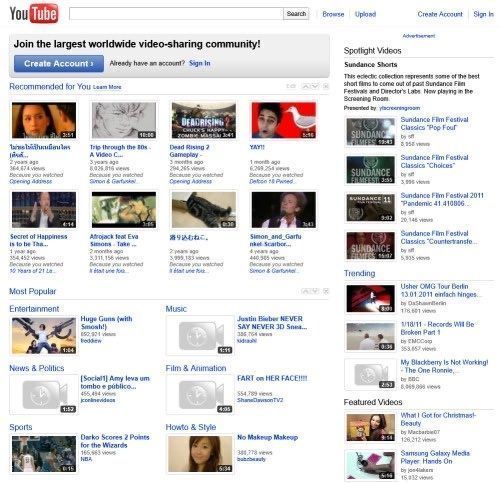 nostalgia_'s tweet photo. YouTube in 2011 https://t.co/fgeFfAlEW3
