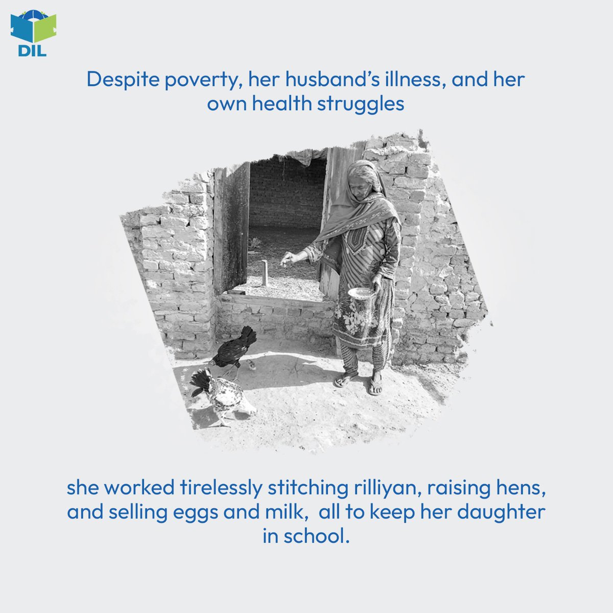 SupportDIL's tweet photo. This Mother’s Day, we celebrate mothers like Jannat’s — women whose sacrifices turn dreams into reality. ❤️

Despite poverty and hardship, she worked tirelessly to keep her daughter in school.

At DIL, we are proud to support thousands of mothers fighting for a better tomorrow. https://t.co/QQ9xfORirE