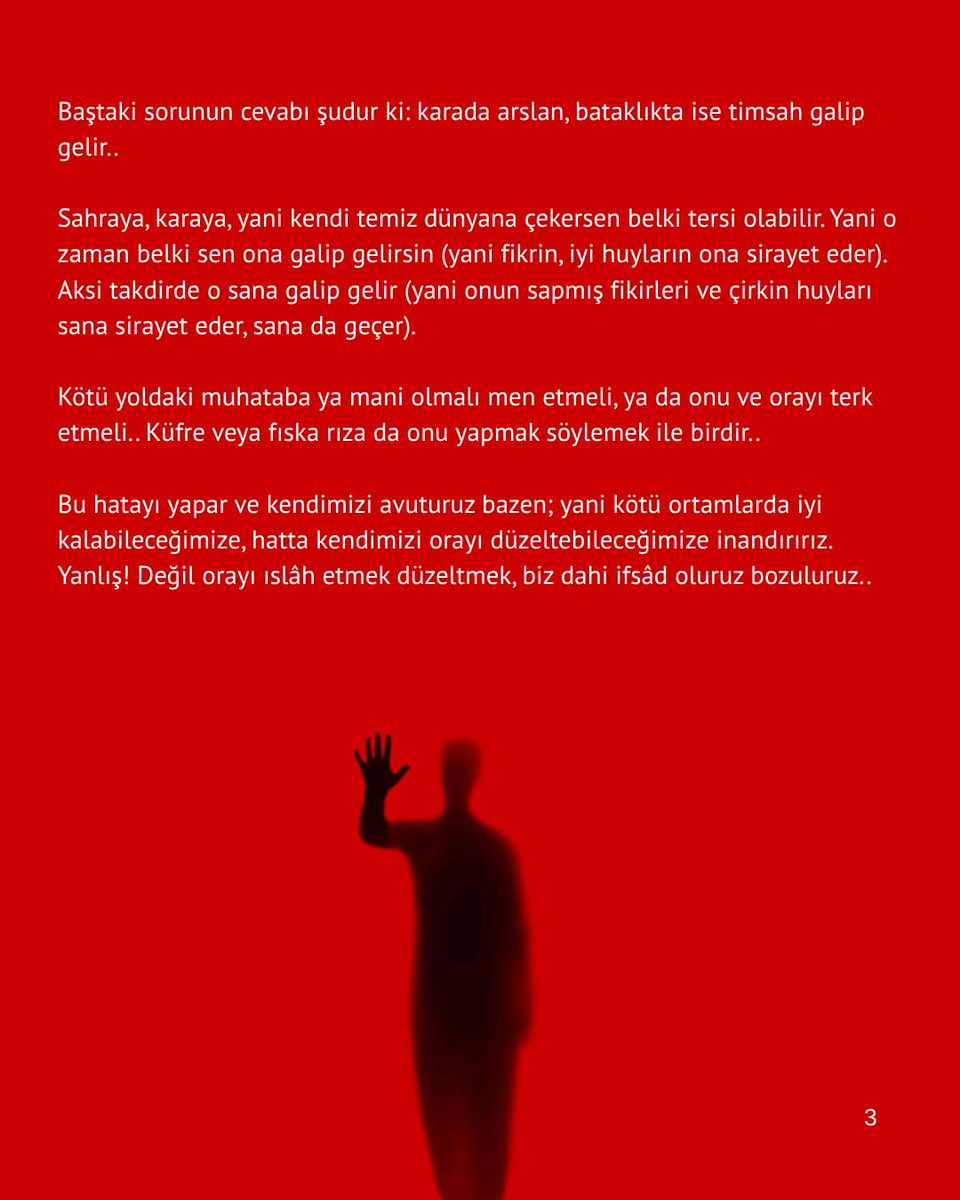 GenclikAti1's tweet photo. Eğitimcilere sorduk:
Müslüman bir gencin bu çağda kendini muhafaza etmek için ne yapmalı?
Ekle... https://t.co/t8pG2I4XtW