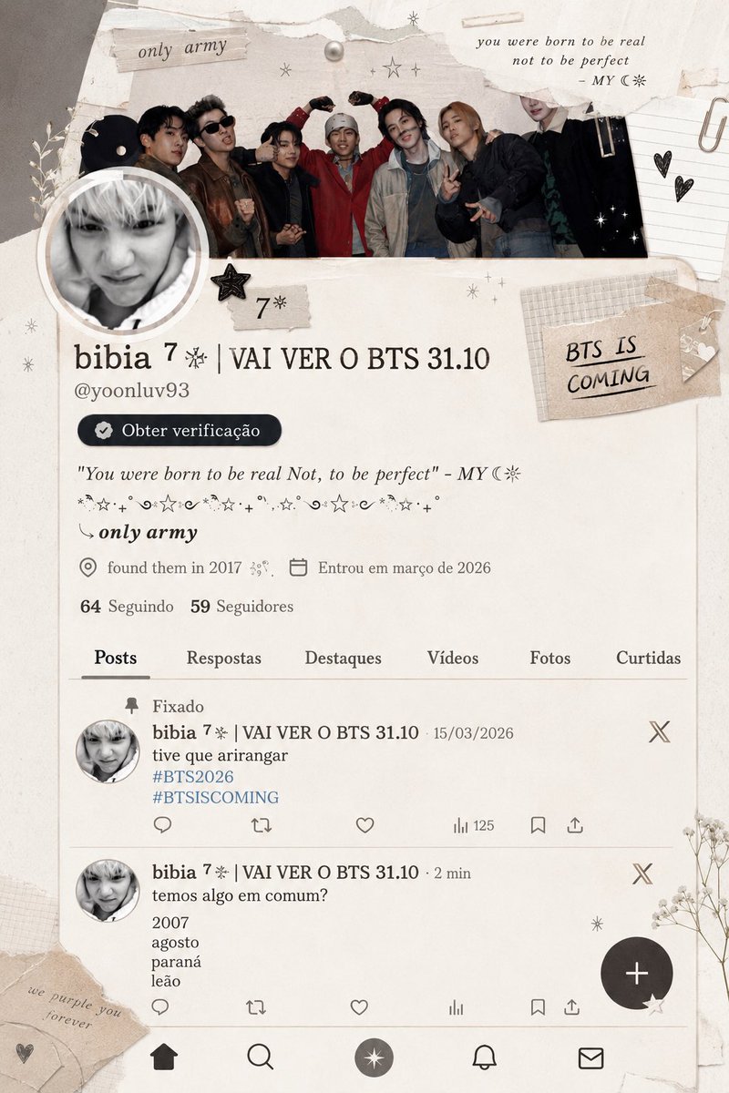 bibia ⁷ ♱ | VAI VER O BTS 31.10 tweet media