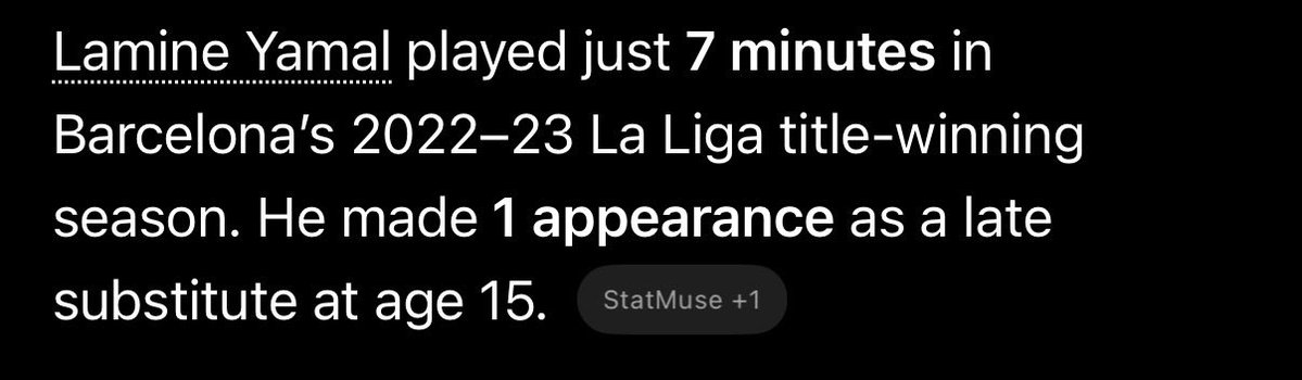 <a href="/ESPNFC/">ESPN FC</a> 7 min you know 😂