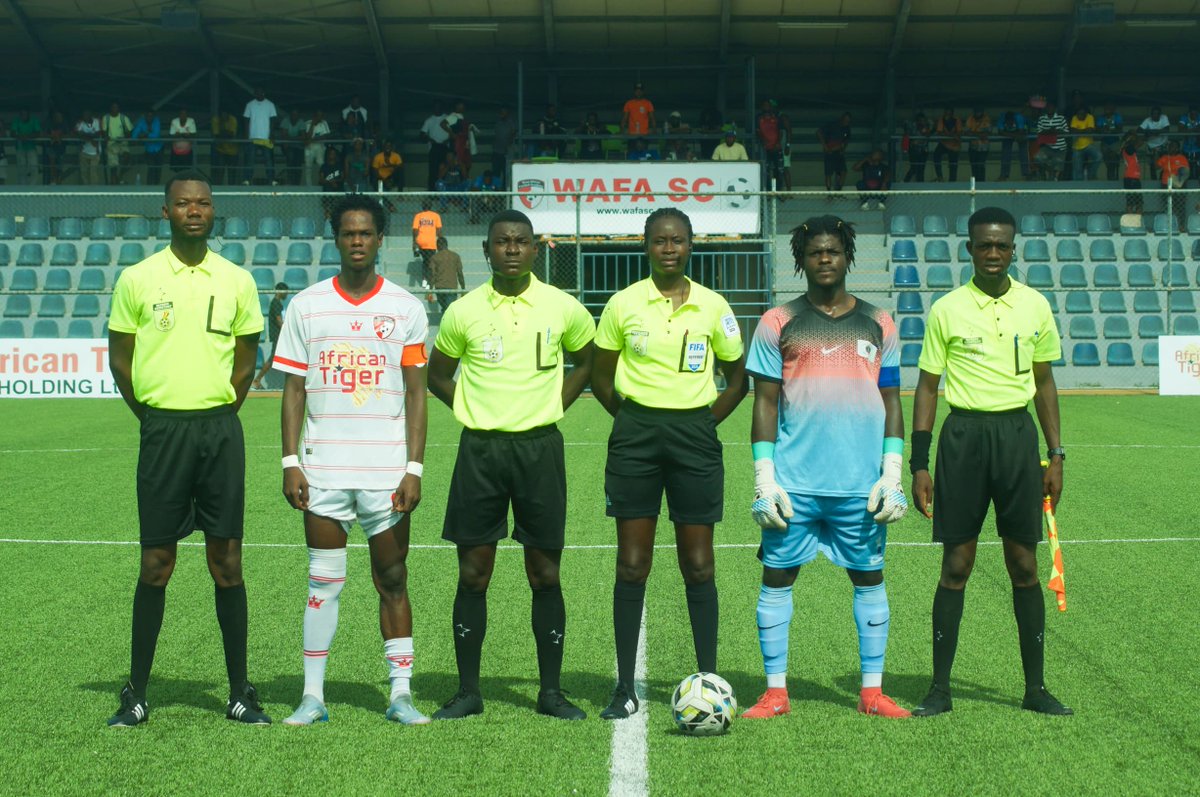 WAFAcademySC's tweet photo. FULL TIME:
FT: #WAFAcademySC 0-3 Attram De Vissser SA
Not the result we expected. Apologies to the fans.
#WAFvsADV | #WafaSC | @DivisionOneGH https://t.co/sUE3b0v9J2