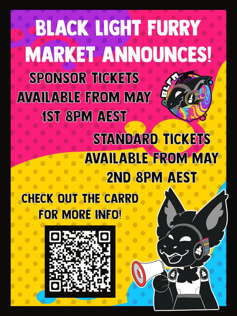 Black Light Furry Market tweet media