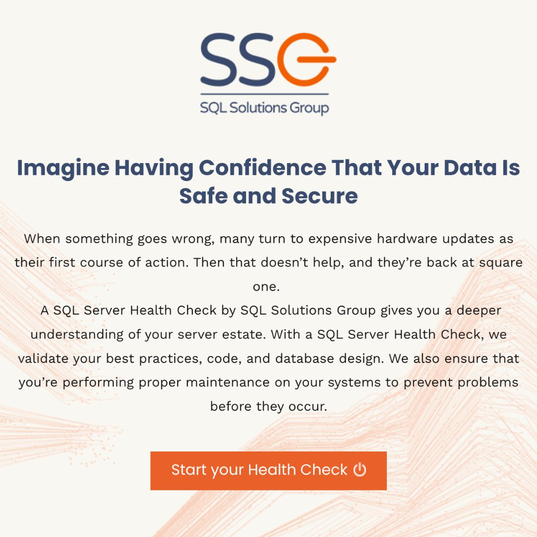 SQL Solutions Group tweet media