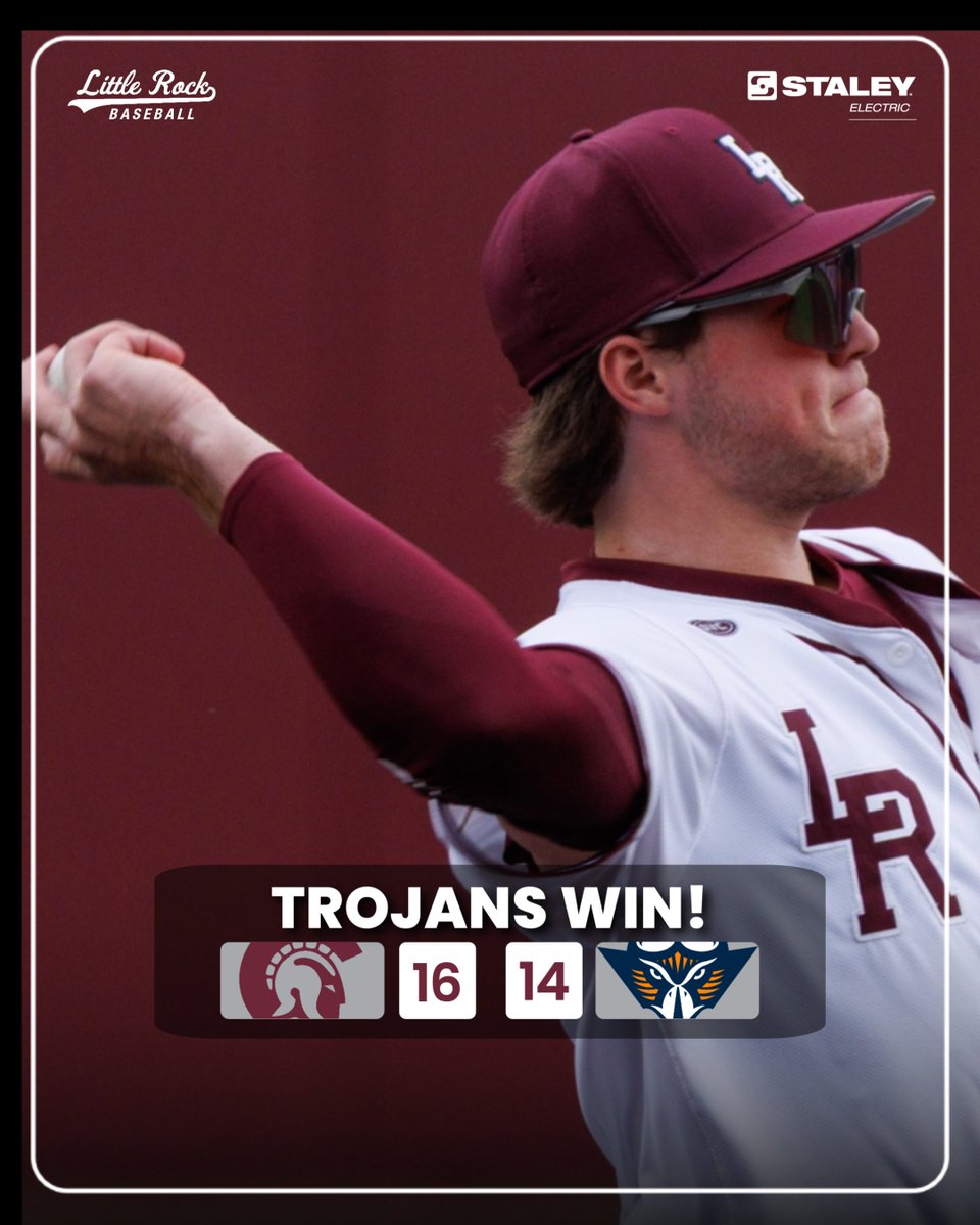 Little Rock Trojan Baseball tweet media