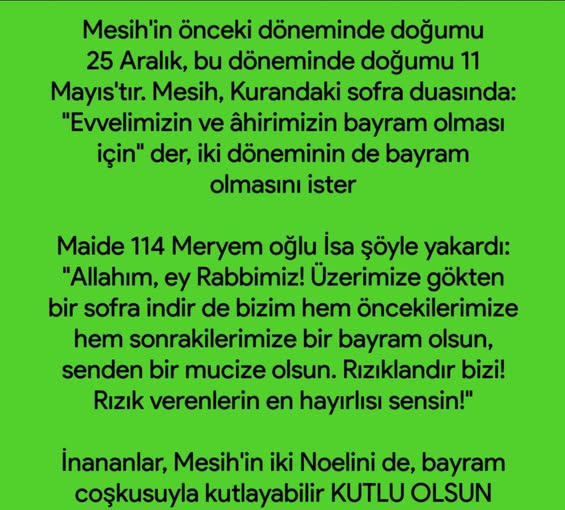 x.com/mesih_isa_hasan mesihisahasan.com
Doğum günün kutlu olsun, iyi ki varsın.