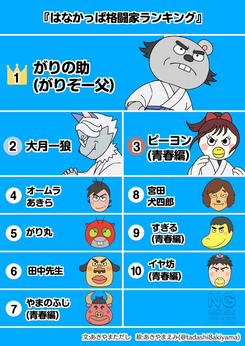 あきやまただし(はなかっぱ原作者)公式 tweet media