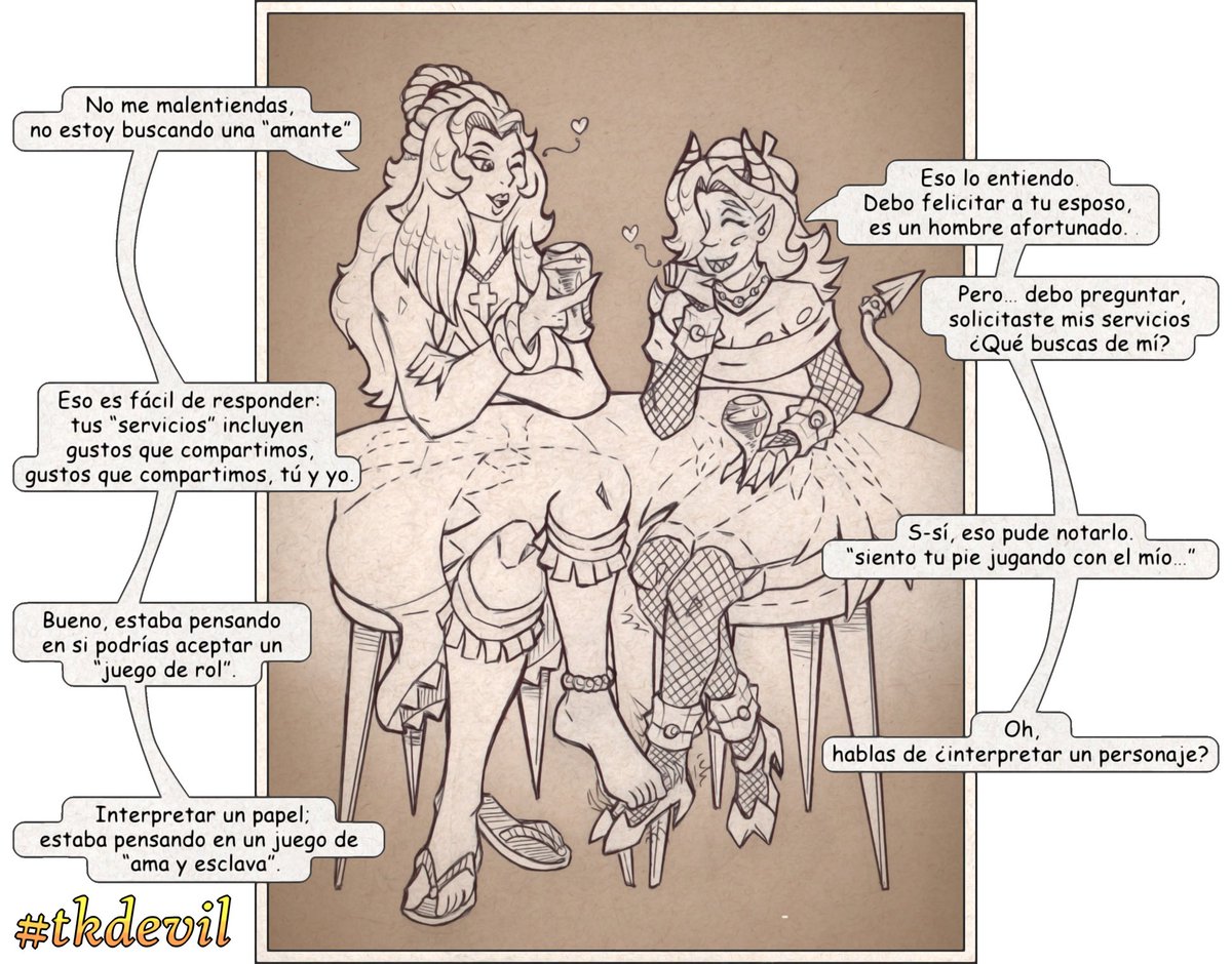 TK_Devil_95's tweet photo. Una noche con Marci - Parte 01
Marci es un personaje original de @Superjf101
Mary recibe a una cliente exótica.
Marcella Santoro “Marci” una bellísima mujer rumana.
#tkdevil #myartstyle #myartwork #traditionalart #sketch #footfetısh #monstergirl #fantasy #feet #footworship https://t.co/Pac5MvQxEm