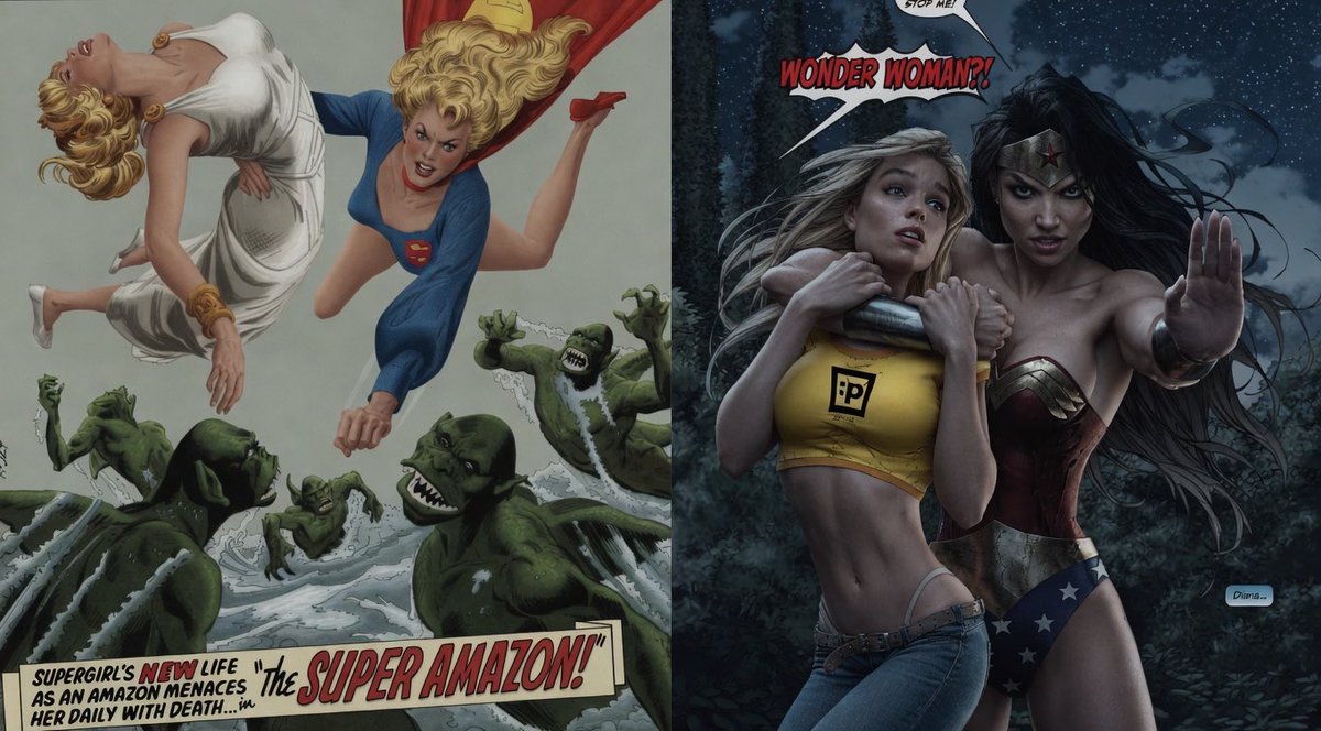 AlexSantiagoWW's tweet photo. ¿Wonder Woman Se Llevará a Supergirl a Themyscira?  La Teoría que Nadie Ha Contado #wonderwoman #supergirl #DCU @JamesGunn https://t.co/cX7NUUA3gu