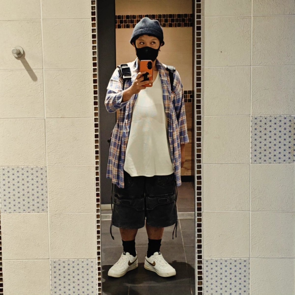 kusoyaro0812's tweet photo. 今日のクツ野郎
おはようございます☀
〜続・シュンミンアカツキヲオボエズ🌀編〜
cap : undercover
tops : niko and...
inner : GU
pants : IP-AXIS STUDIO
shoes : NIKE AIR FORCE 1 LO
#nikoand #ipaxisstudio #古着 #古着好きな人と繋がりたい #スニーカー好きな人と繋がりたい https://t.co/OyqkDrqKlC