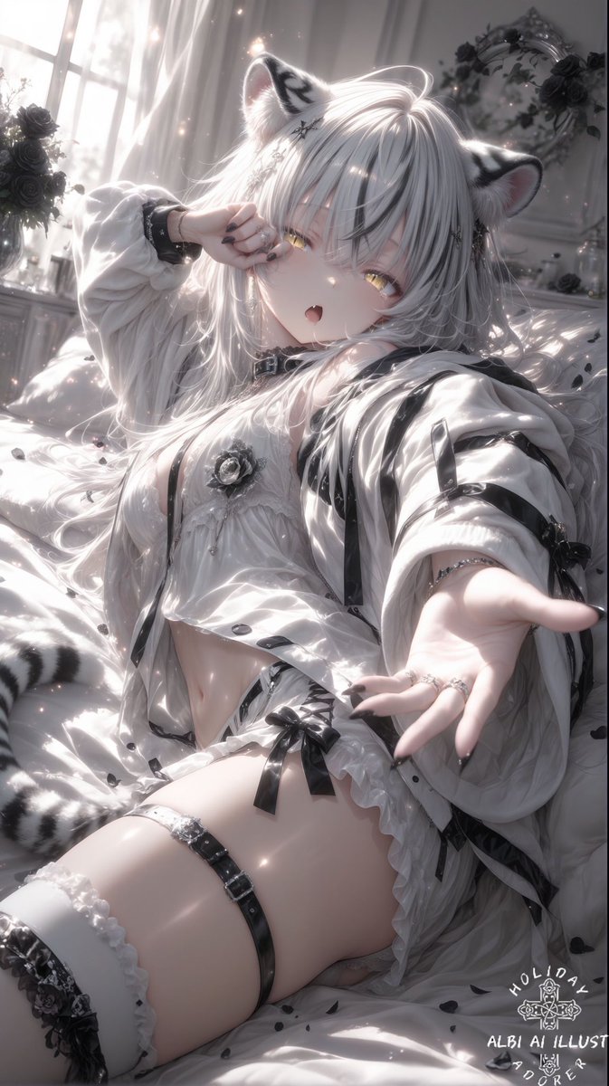 albi_AI_illust's tweet photo. むにゃむにゃ…
起こすなら起きるの手伝えにゃ(  ¯꒳​¯ )ᐝ https://t.co/ZwD8sDFR0z