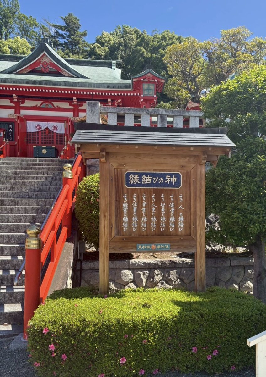 3lR6PzH7BXLlAtS's tweet photo. 足利へ行きました🌳
フラワーパーク　藤は終わっていたけれど
薔薇に囲まれいい感じ
織姫神社　美術館に足利学校
太平記館でお土産買って
どこへ行っても働いている方達が穏やかで良い感じ❣️
今度は藤に間に合うようにまた行きたいなぁ💫 https://t.co/qGS31nHjgY
