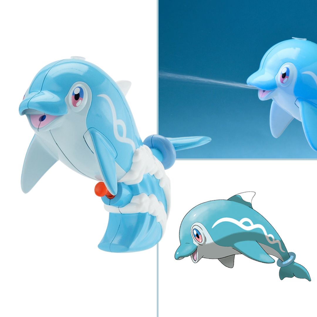 mecchaJP's tweet photo. Pokémon Diving - Water Gun Finizen 🔫💦 Available at the link below!
🛑 https://t.co/RpZNr4FtNj 
#Pokemon #Finizen #Summer https://t.co/MKAN5N70HL