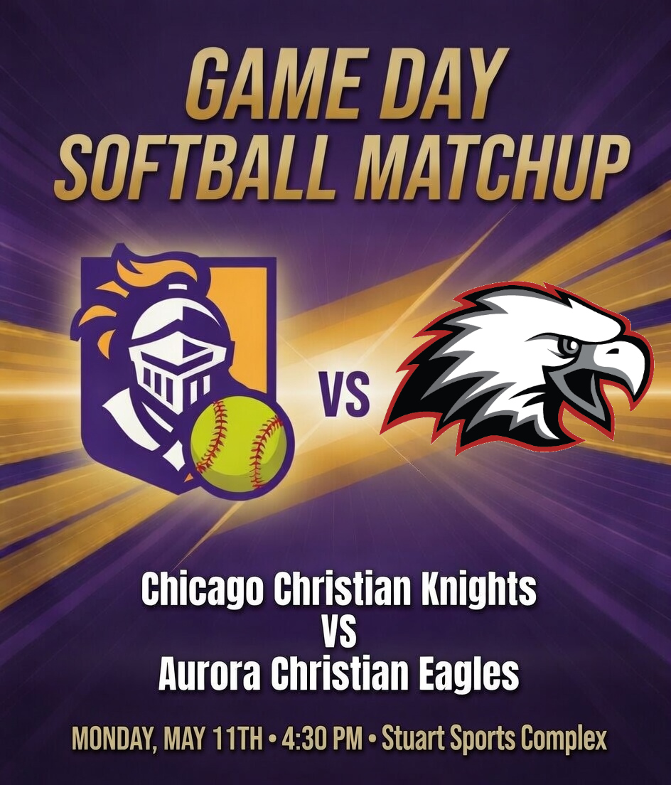 CCHSKnightsSB's tweet photo. The Knights (11-8, 7-5 Conf) are travelling tomorrow to take on the Eagles of Aurora Christian (8-13, 4-8 Conf).  This is the 1st of the 2 game series.

Game Time 4:30

Stuart Sports Complex
39W585 Jericho Road
Aurora, IL 60506 https://t.co/1p6fnEgPL5