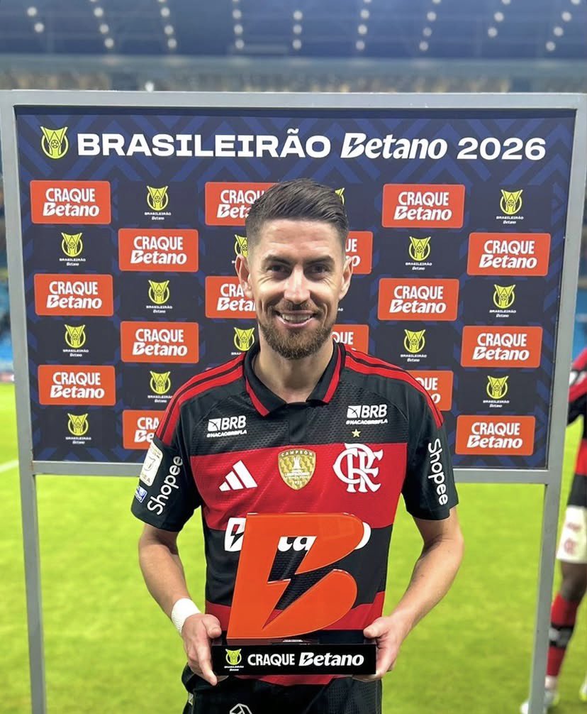 Jorginho foi eleito o #CraqueBetano da partida.